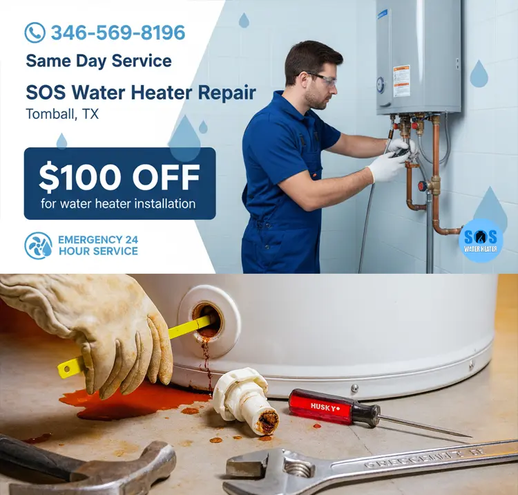 SOS Water Heater Tomball offer